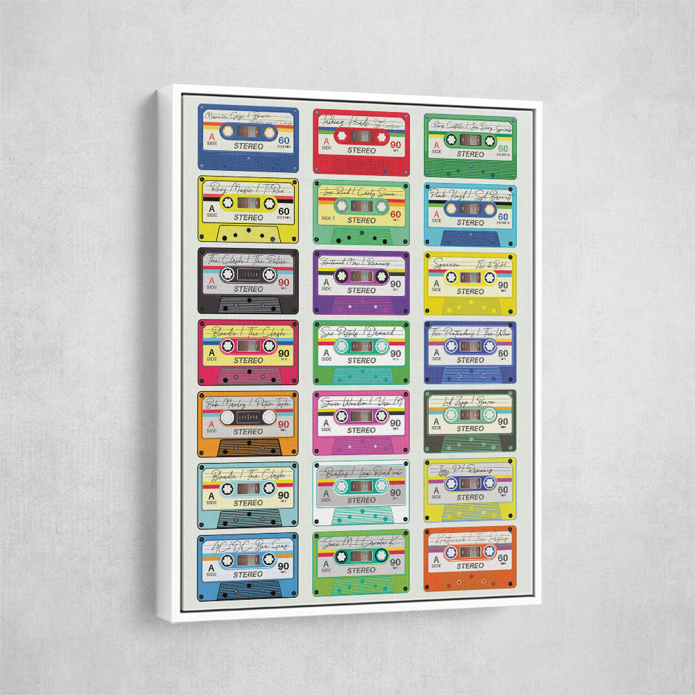 Mix Tape Wall Art