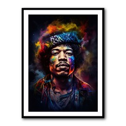 Jimi Hendrix Wall Art