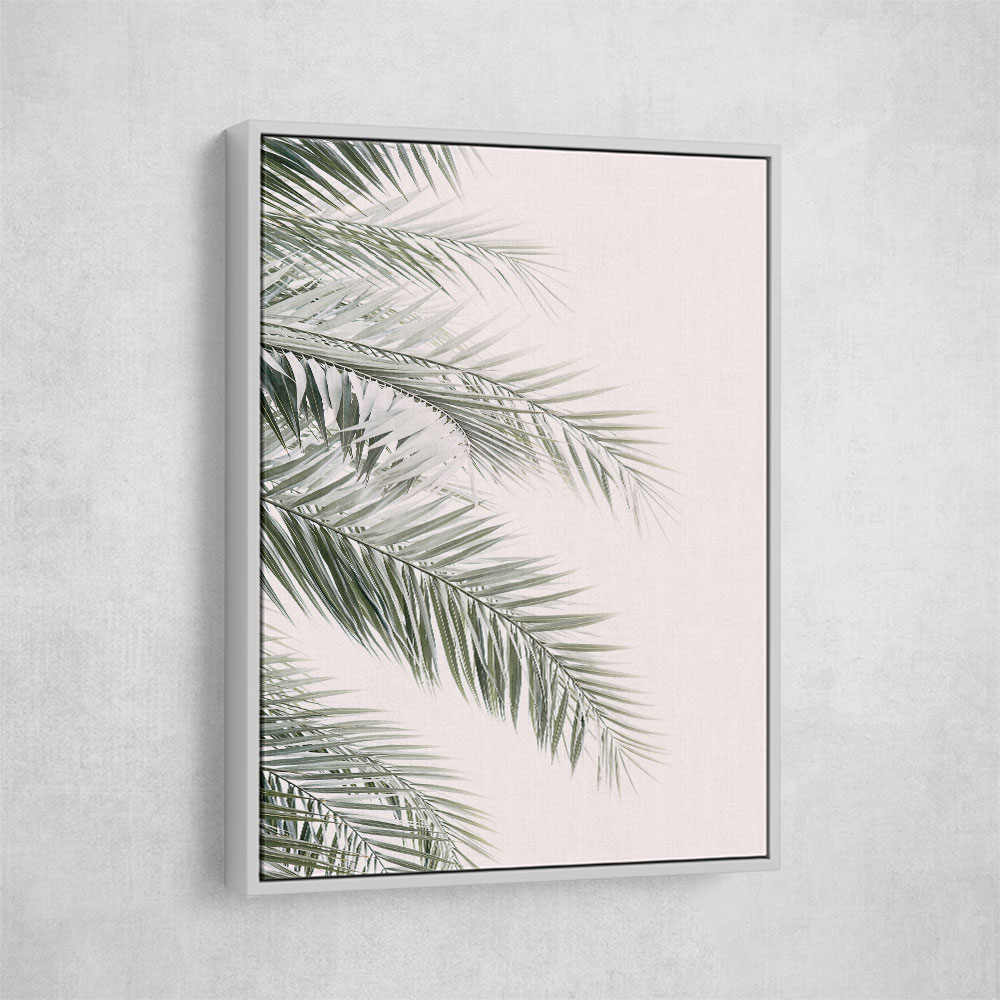 Blush Palm Leaves