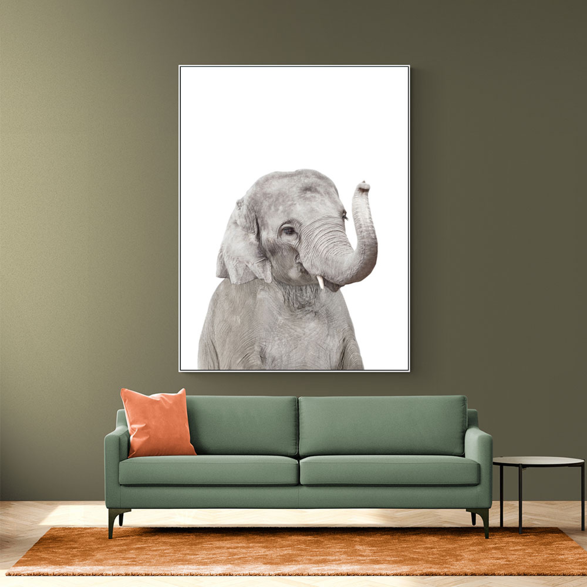 Baby Elephant Wall Art