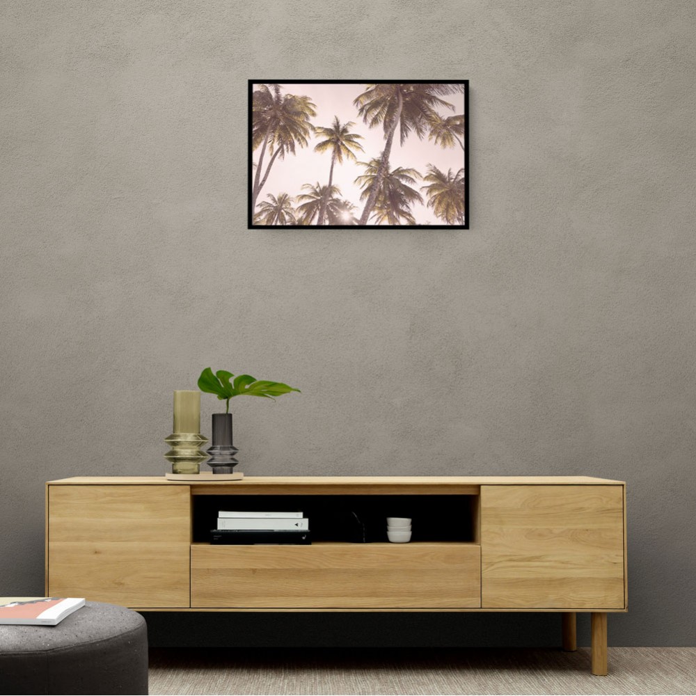 Blush Palm Trees