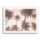 Blush Palm Trees