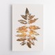 Oak Leaf Print Gold