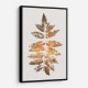 Oak Leaf Print Gold