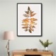 Oak Leaf Print Gold