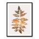 Oak Leaf Print Gold