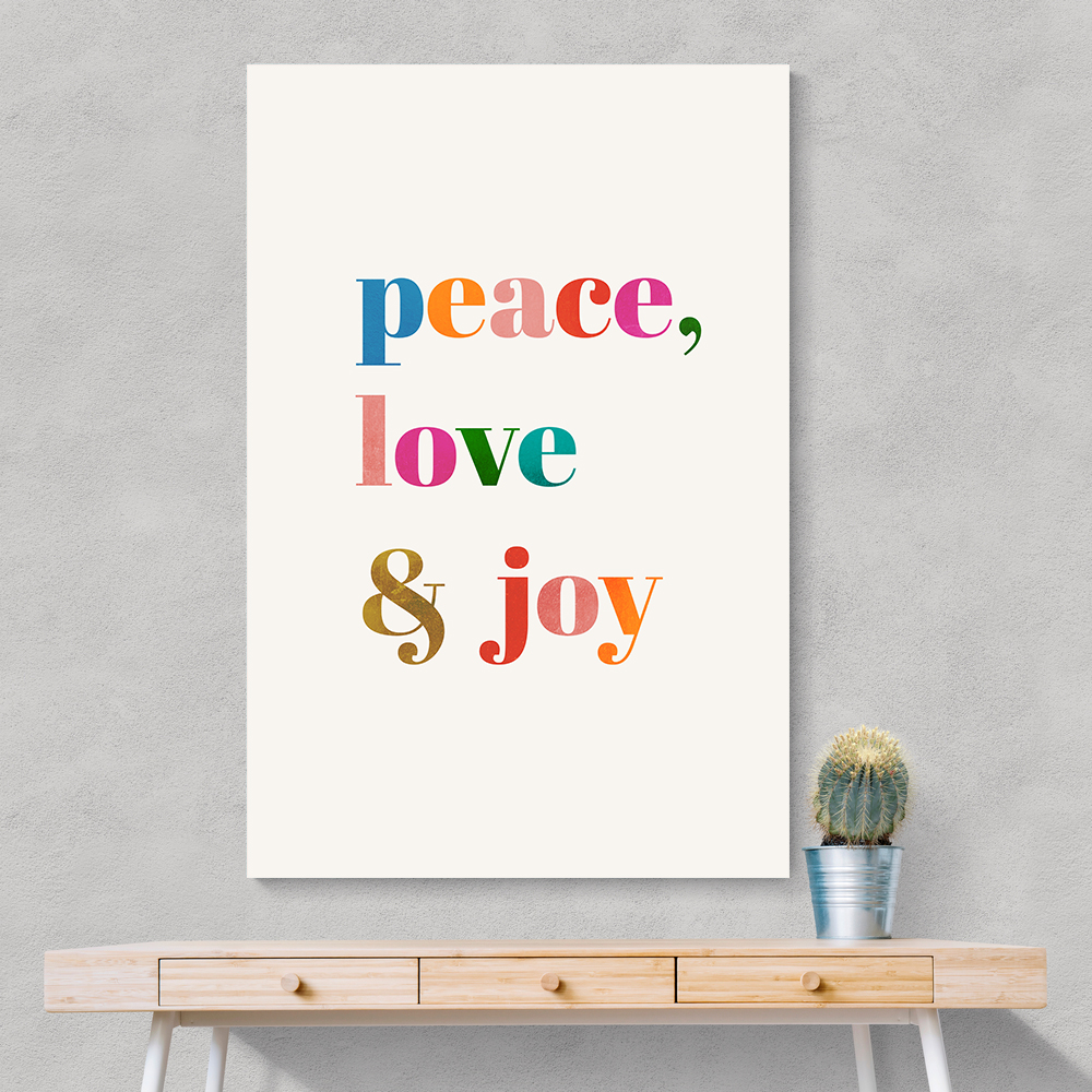 Peace, Love a Joy