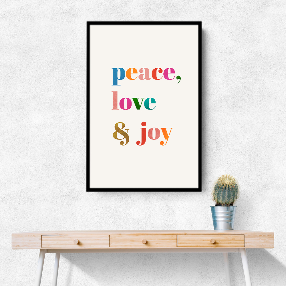 Peace, Love a Joy