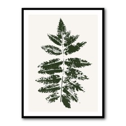 Oak Leaf Print (green)