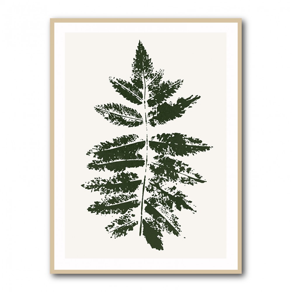 Oak Leaf Print (green) Oak Leaf Print (green)
