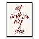 Eat Cookies, My Dear Eat Cookies, My Dear