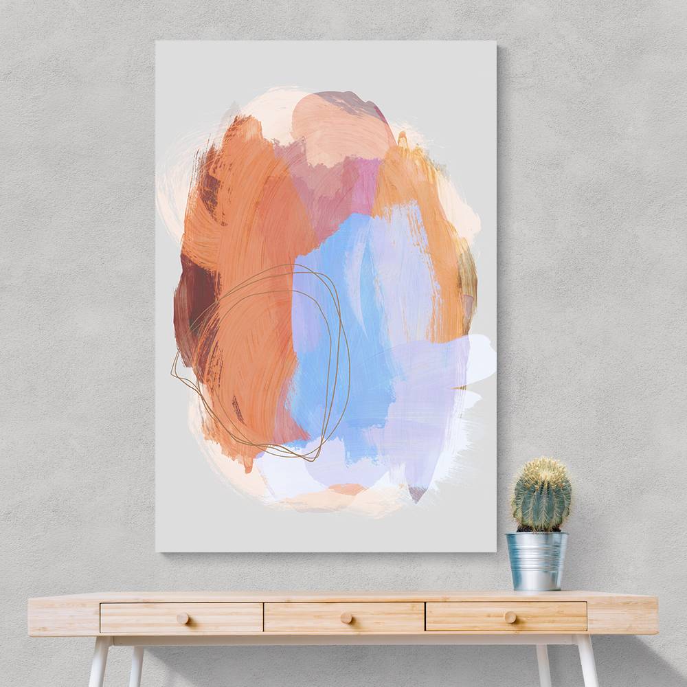 Abstract Brush Strokes 38Z Wall Art Abstract Brush Strokes 38Z Wall Art