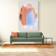 Abstract Brush Strokes 38Z Wall Art Abstract Brush Strokes 38Z Wall Art