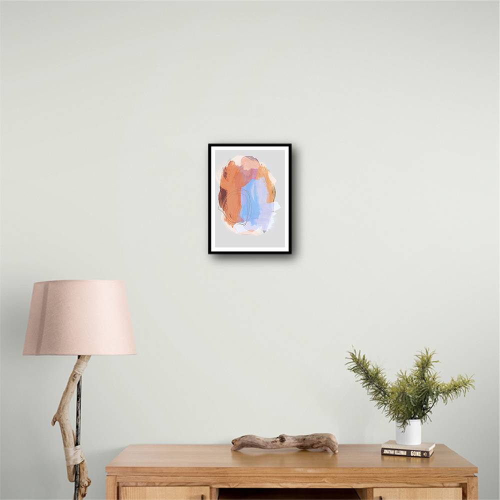 Abstract Brush Strokes 38Z Wall Art Abstract Brush Strokes 38Z Wall Art