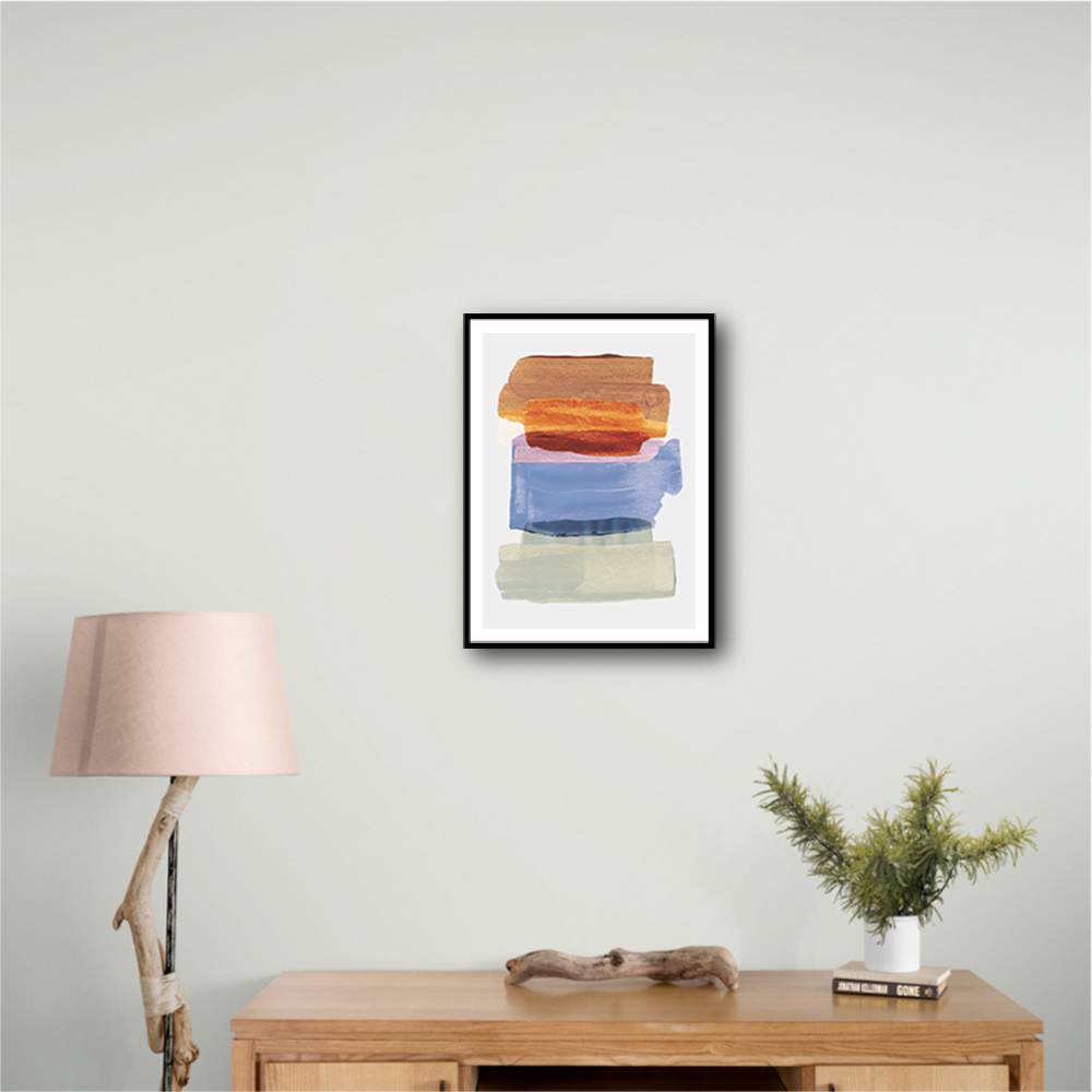 Abstract Brush Strokes 49 A1 Wall Art Abstract Brush Strokes 49 A1 Wall Art
