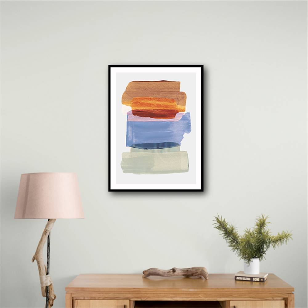 Abstract Brush Strokes 49 A1 Wall Art Abstract Brush Strokes 49 A1 Wall Art