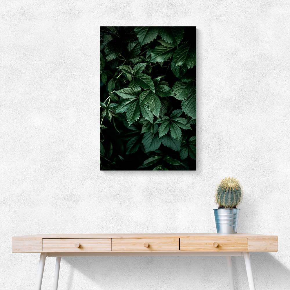 Dark Leaves 13 Wall Art Dark Leaves 13 Wall Art