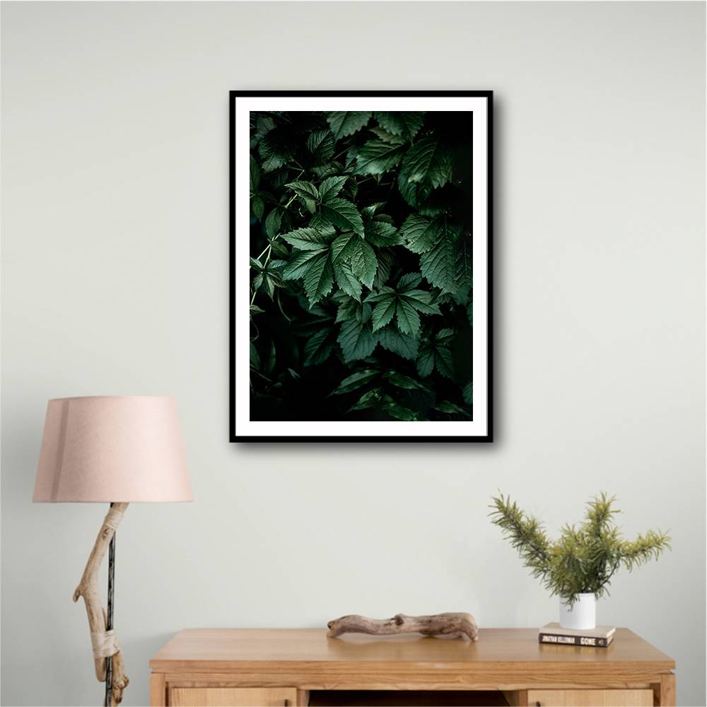 Dark Leaves 13 Wall Art Dark Leaves 13 Wall Art
