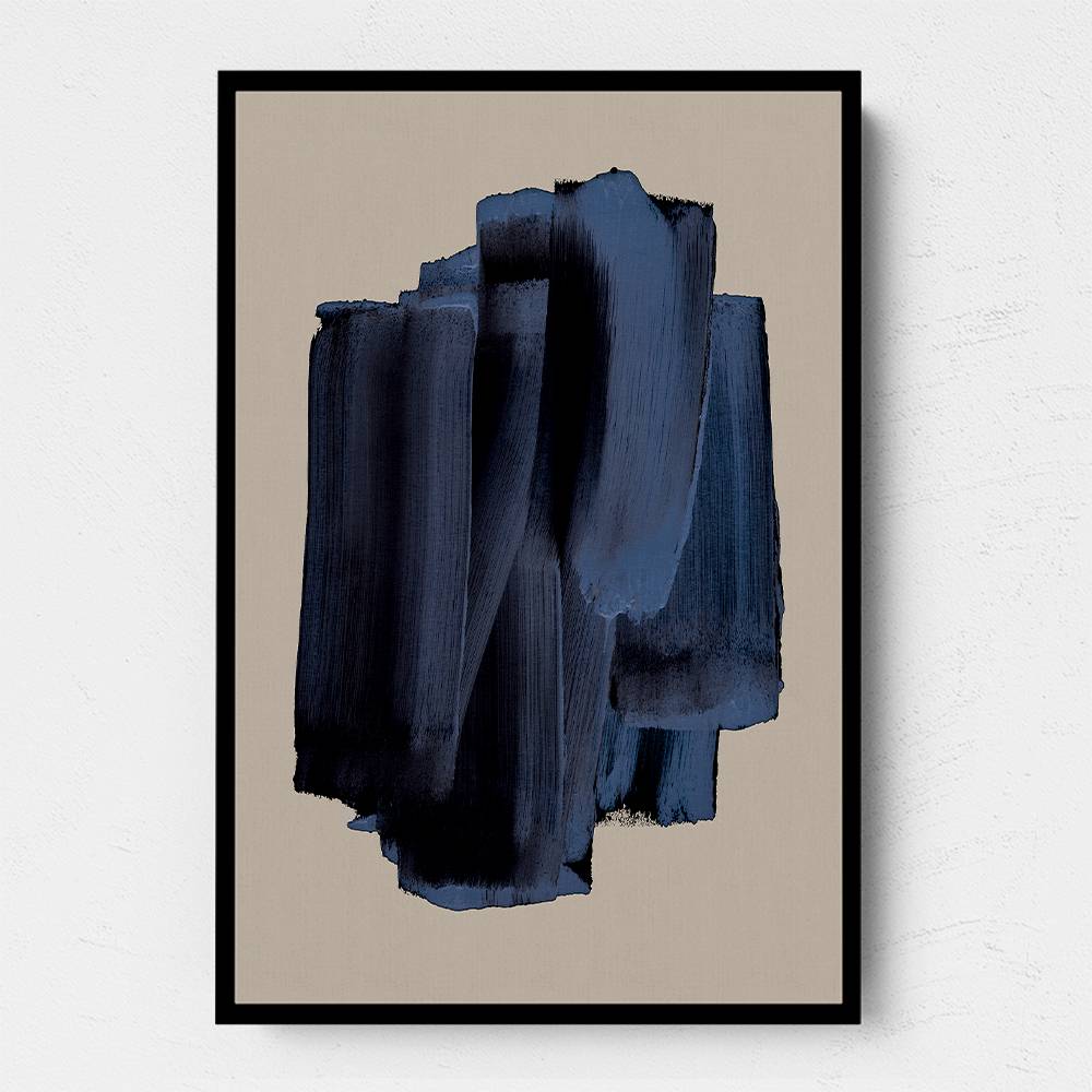 Abstract Brush Strokes 58 Wall Art Abstract Brush Strokes 58 Wall Art