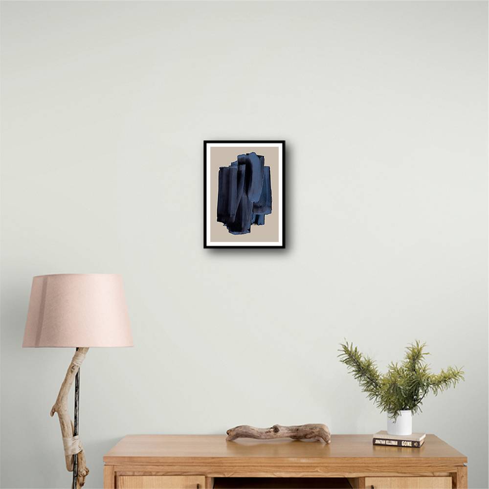 Abstract Brush Strokes 58 Wall Art Abstract Brush Strokes 58 Wall Art