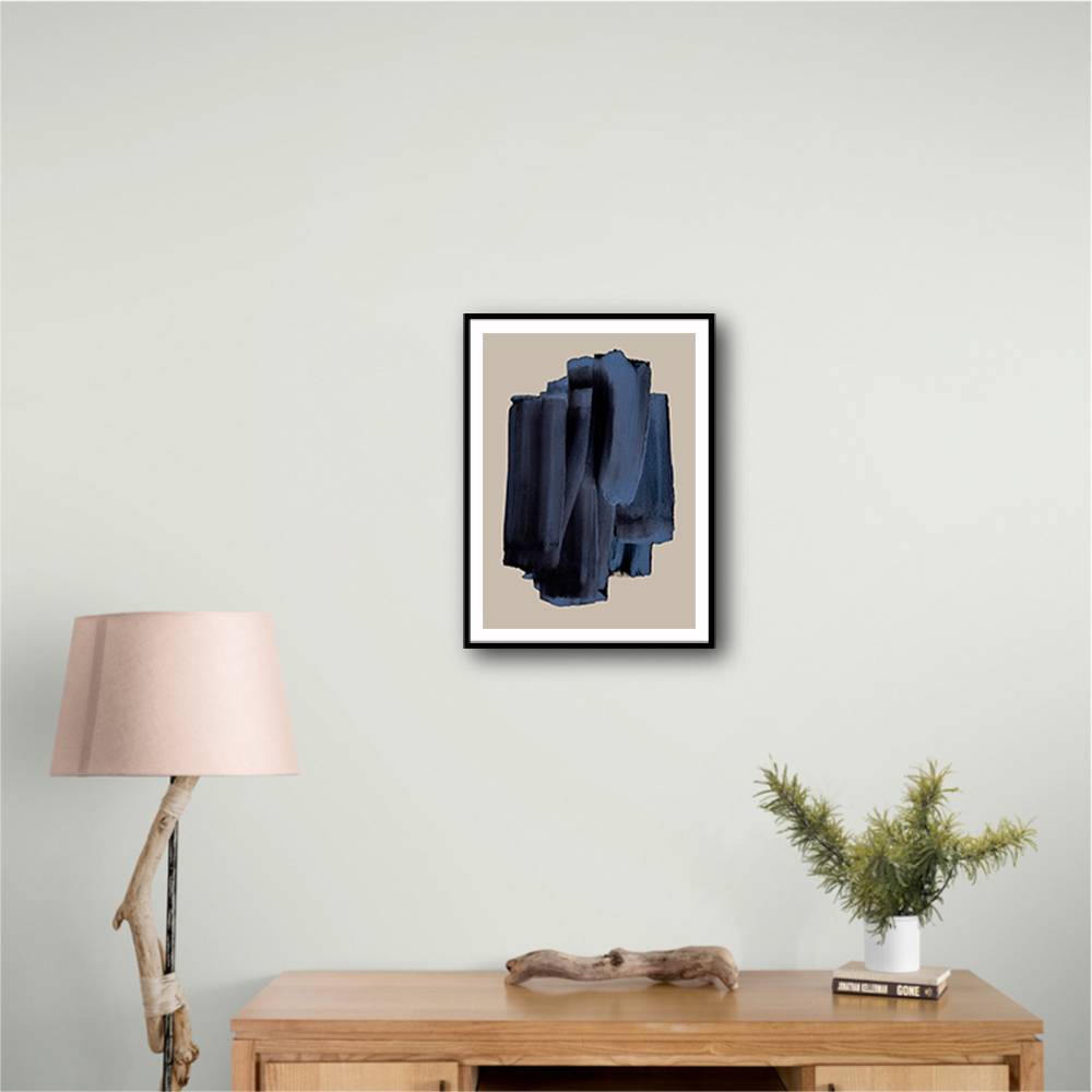 Abstract Brush Strokes 58 Wall Art Abstract Brush Strokes 58 Wall Art