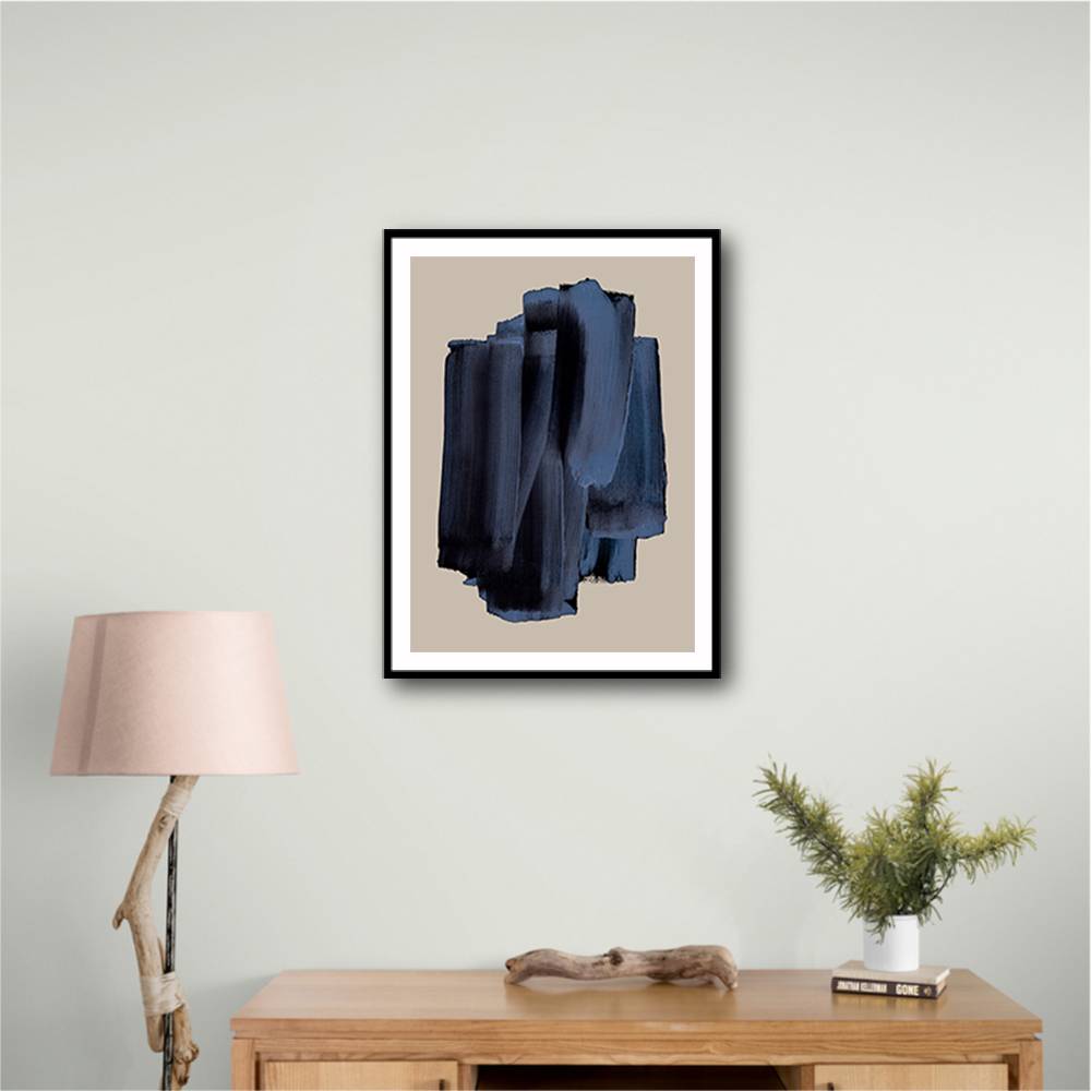 Abstract Brush Strokes 58 Wall Art Abstract Brush Strokes 58 Wall Art