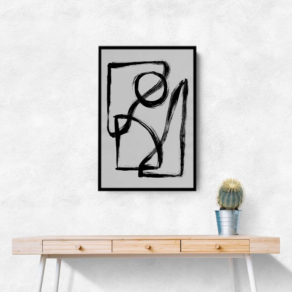 Brush Shapes 3 Wall Art Brush Shapes 3 Wall Art