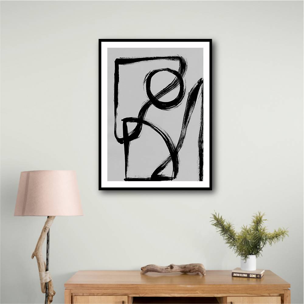 Brush Shapes 3 Wall Art Brush Shapes 3 Wall Art