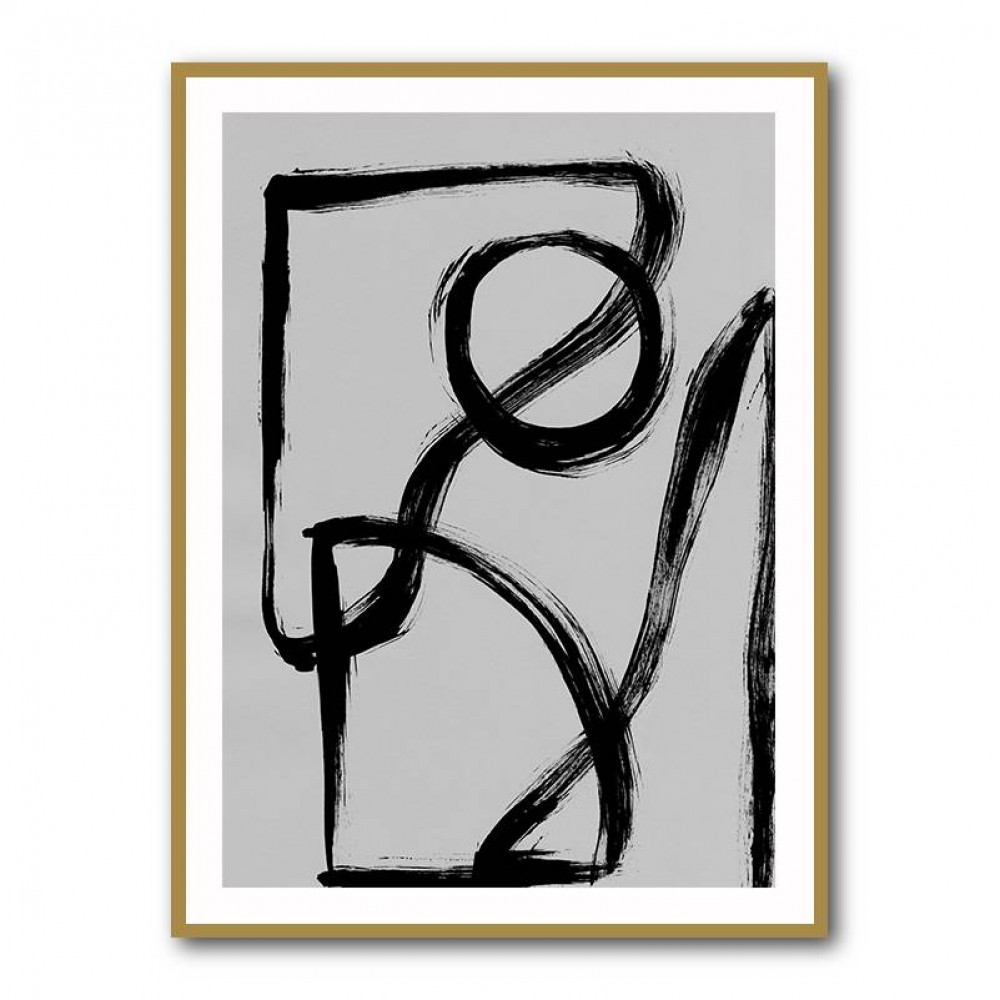 Brush Shapes 3 Wall Art Brush Shapes 3 Wall Art
