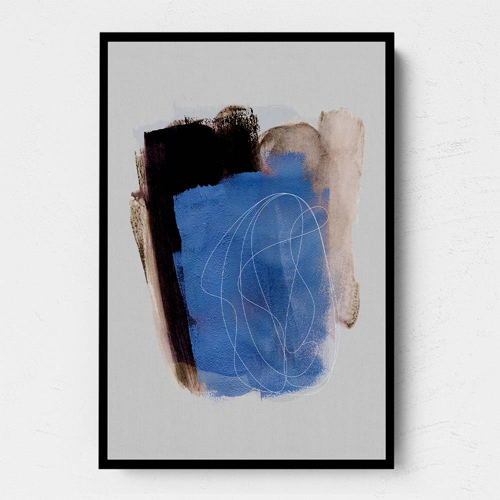 Abstract Brush Strokes 55 Wall Art Abstract Brush Strokes 55 Wall Art
