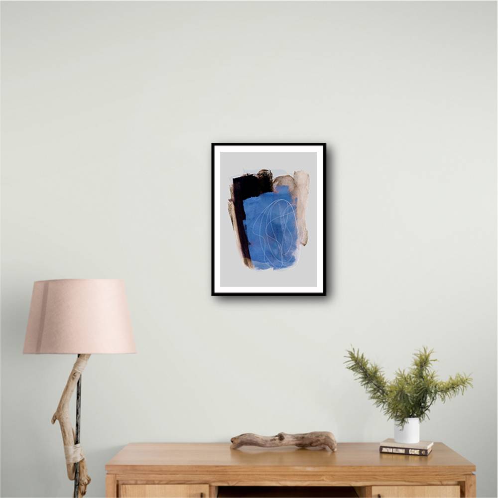 Abstract Brush Strokes 55 Wall Art Abstract Brush Strokes 55 Wall Art