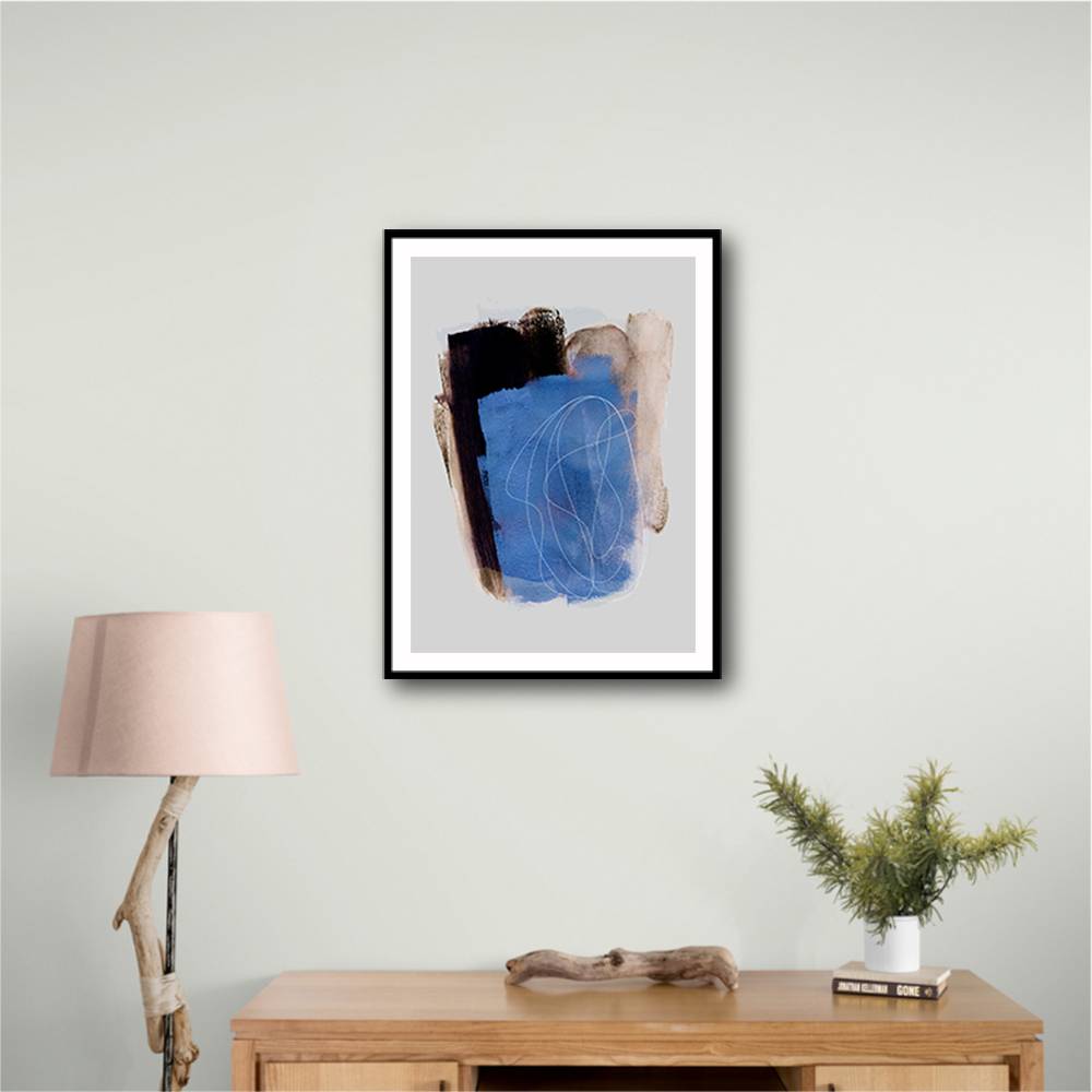 Abstract Brush Strokes 55 Wall Art Abstract Brush Strokes 55 Wall Art