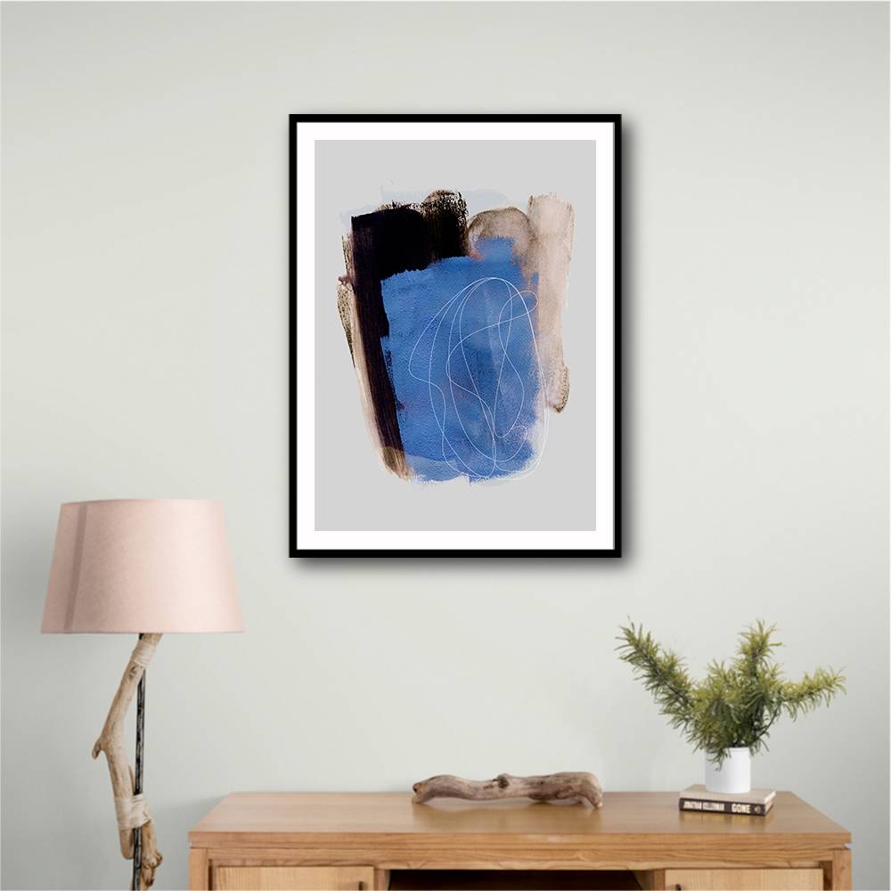 Abstract Brush Strokes 55 Wall Art Abstract Brush Strokes 55 Wall Art