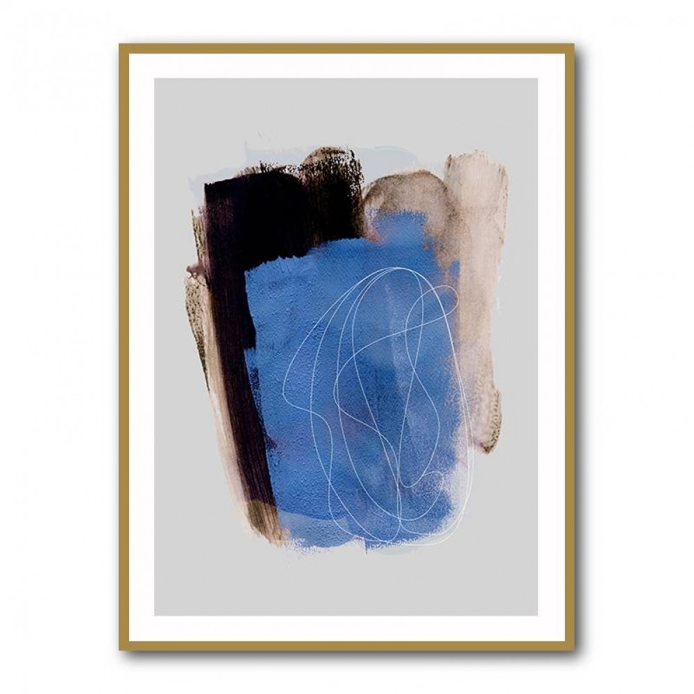 Abstract Brush Strokes 55 Wall Art Abstract Brush Strokes 55 Wall Art