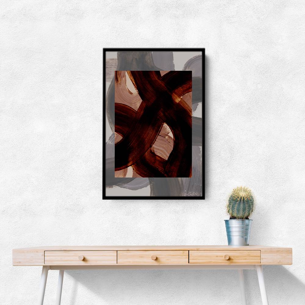 Abstract Brush Strokes 150 Wall Art Abstract Brush Strokes 150 Wall Art
