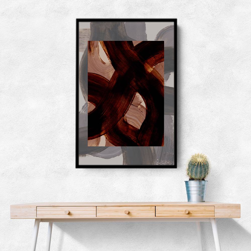 Abstract Brush Strokes 150 Wall Art Abstract Brush Strokes 150 Wall Art