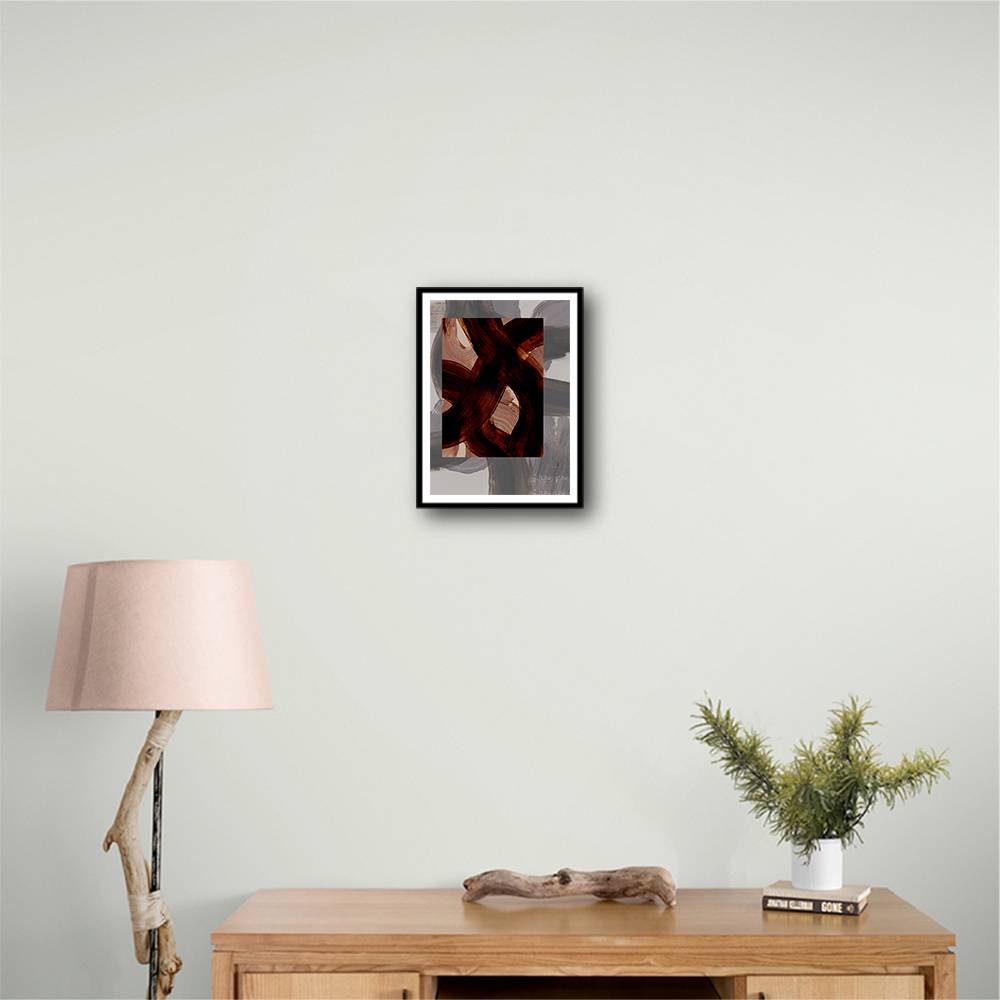 Abstract Brush Strokes 150 Wall Art Abstract Brush Strokes 150 Wall Art
