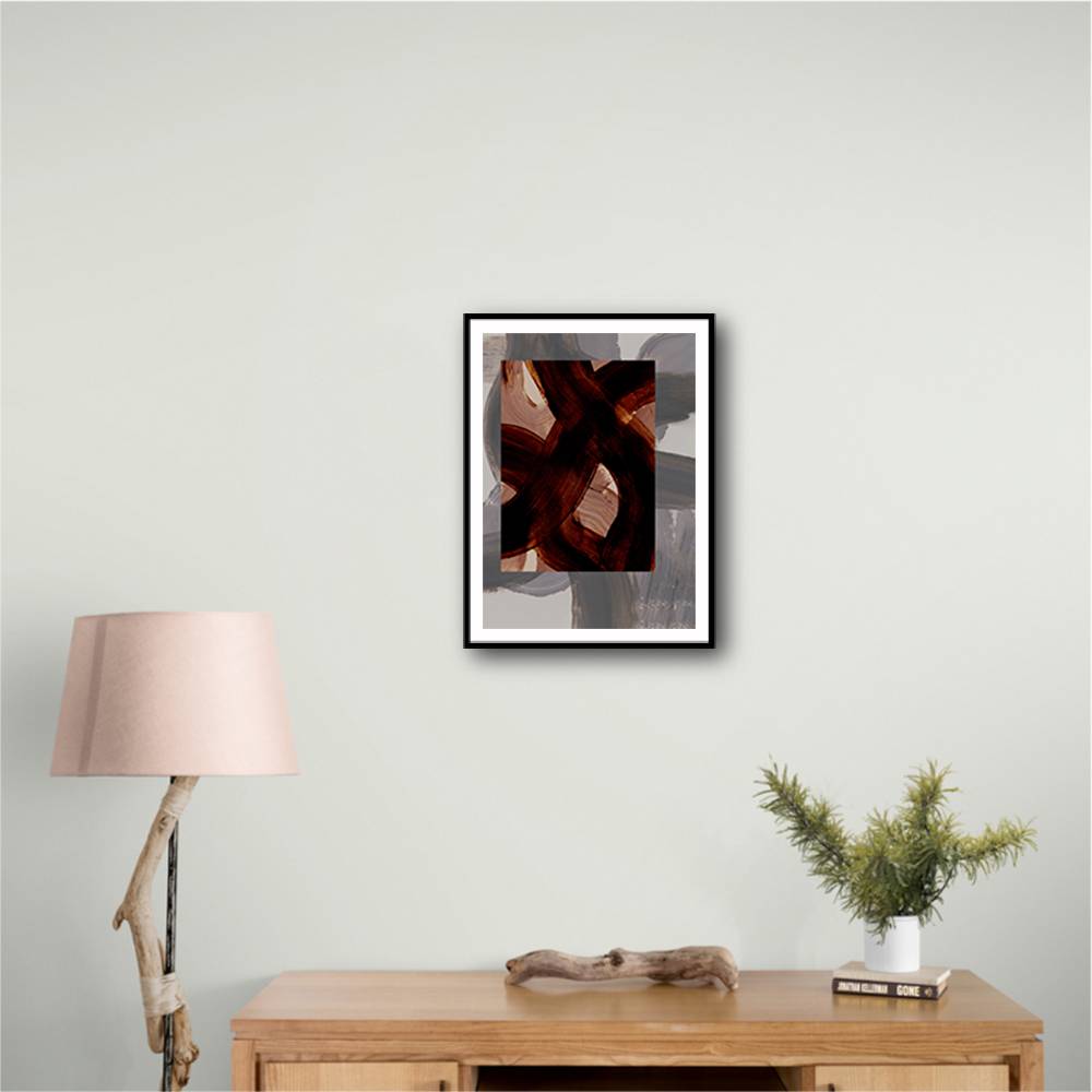 Abstract Brush Strokes 150 Wall Art Abstract Brush Strokes 150 Wall Art