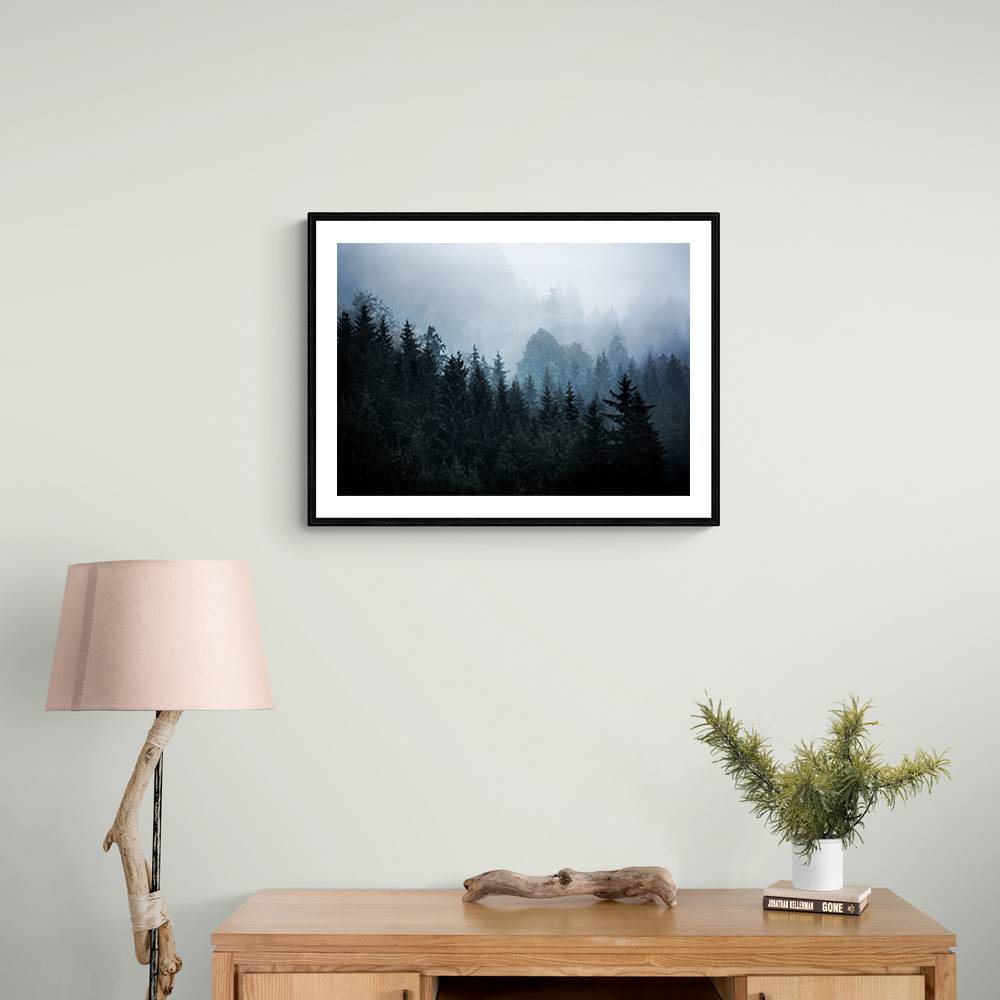 Foggy Woods 5 Wall Art Foggy Woods 5 Wall Art