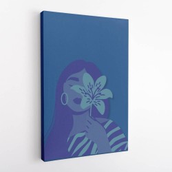 Blue Bloom Lady