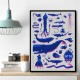 Creatures Of The Deep Wall Art Creatures Of The Deep Wall Art