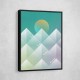 The Three Valleys Ski Wall Art The Three Valleys Ski Wall Art