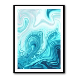 Cyan Marble