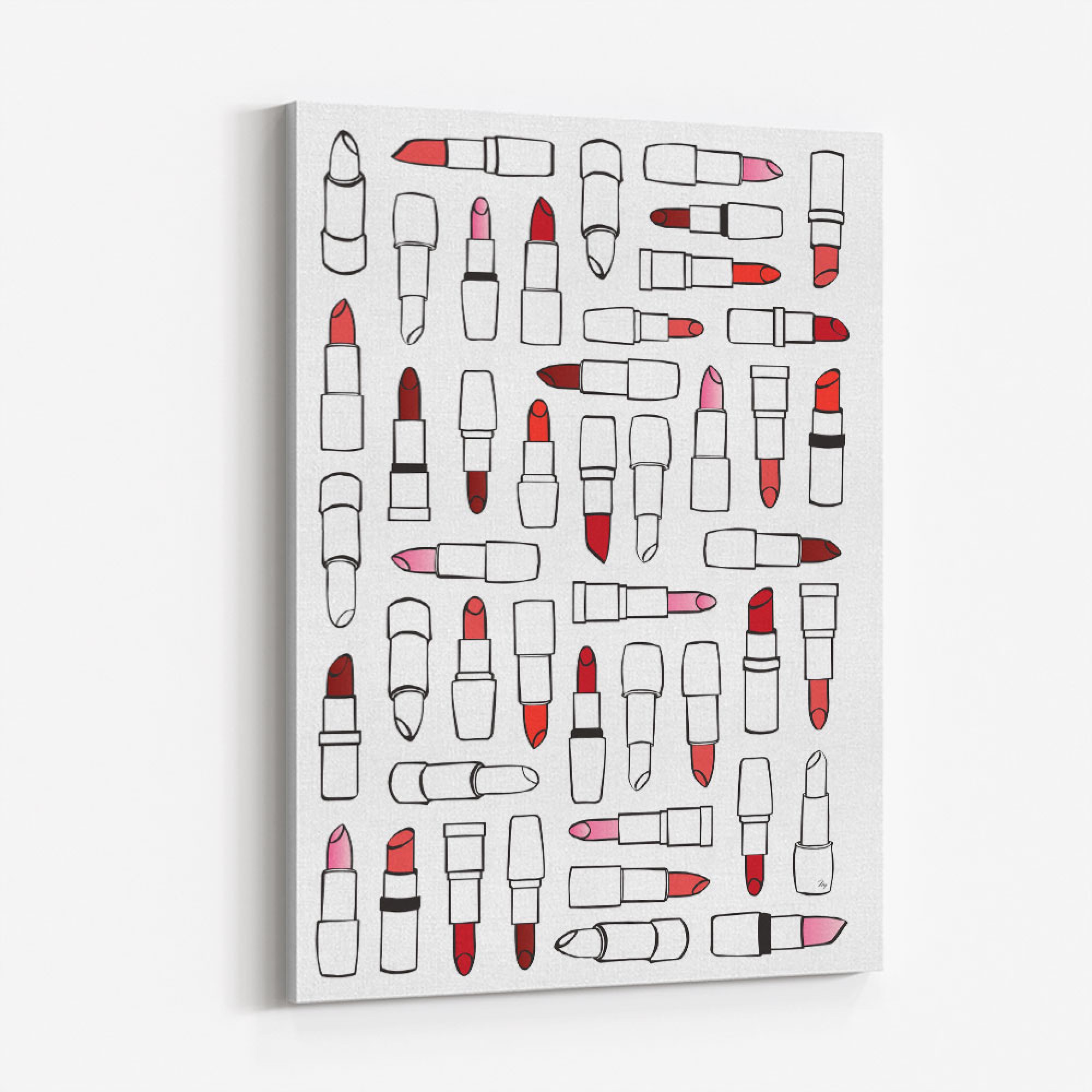 Simply Lipstick Wall Art