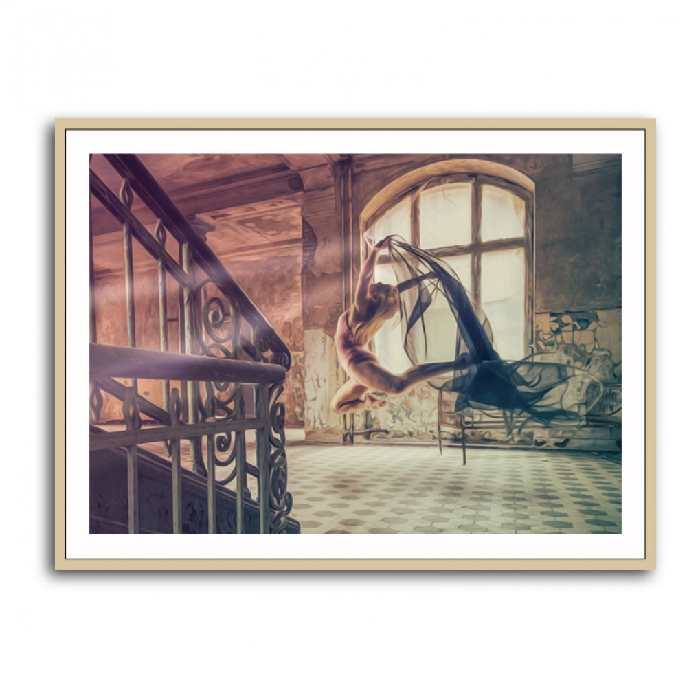 Abandoned Ballet Digital Painting 4
