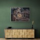 Framed Canvas Size:: Extra Large 120 x 90 cm Vintage Tattoo Painting William 1
