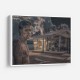 Frame Colour:: White Vintage Tattoo Painting William 1
