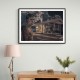 Framed Print Size:: Extra Large 120 x 90 cm Vintage Tattoo Painting William 1