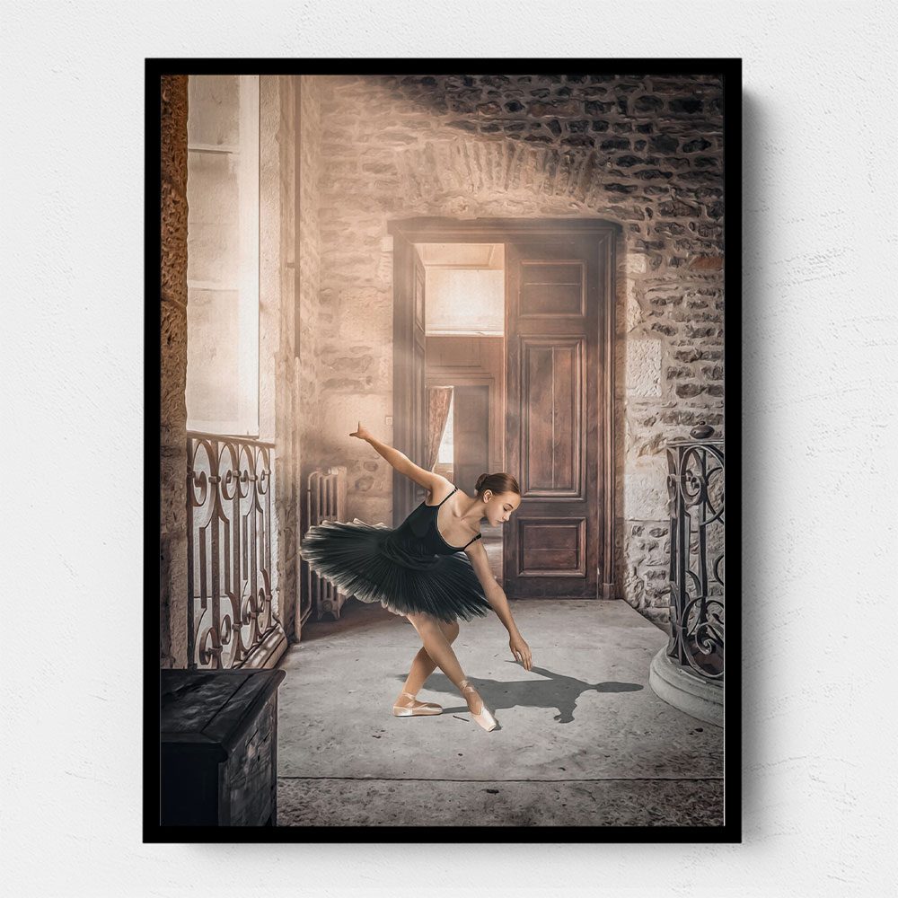 Abandoned Ballet Digital Painting 1