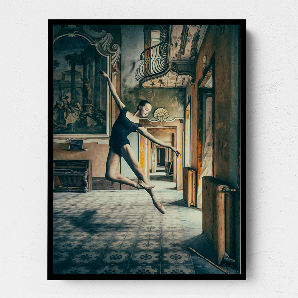 Abandoned Ballet Digital Painting 3